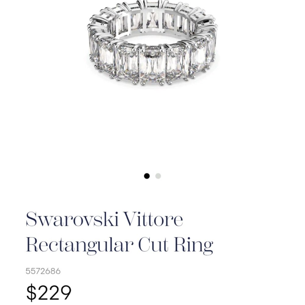 Swarovski Matrix Ring